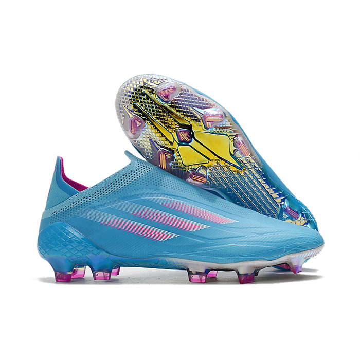X Speedflow + Soccer Shoes-Blue/Pink-588704