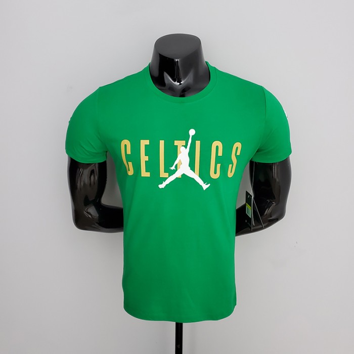 Boston Celtics NBA Summer Green T-shirt-1557780