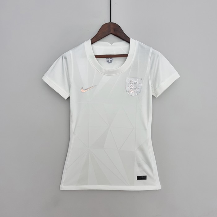 2022 Woman England Home Jersey version short sleeve-1198125