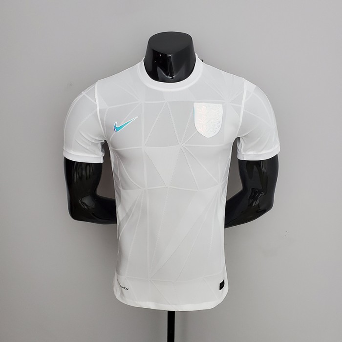 2022 England Home White Jersey version short sleeve (Player Version)-6997357