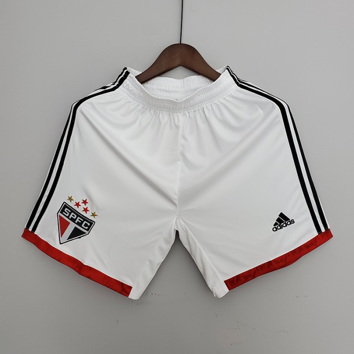 22/23 São Sao Paulo Futebol Clube Home Shorts White Shorts-6817643
