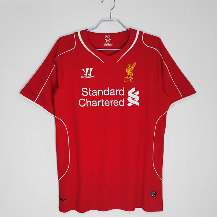 2014/15 Liverpool Reteo Home Red Jersey version short sleeve-8486768