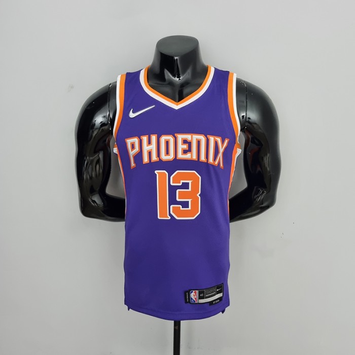 75th Anniversary Nash #13 Phoenix Suns Purple NBA Jersey-183660