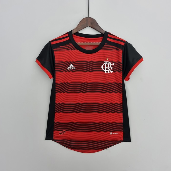 22/23 Woman Flamengo home Jersey version short sleeve-5445047