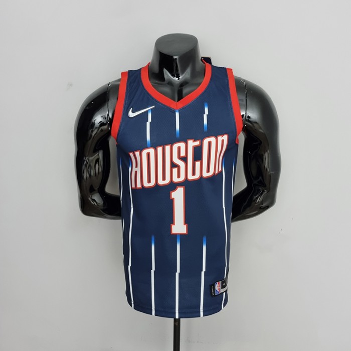 2022 Houston Rockets McGrady #1 Urban Edition NBA Jersey-3928771