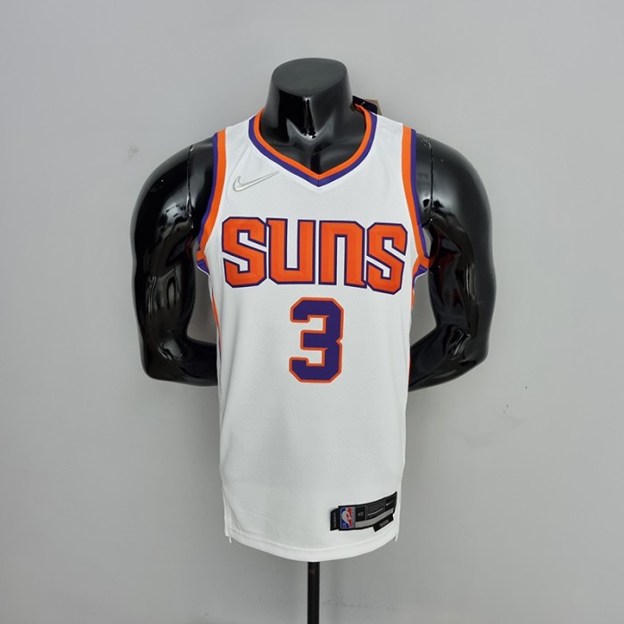 75th Anniversary Paul #3 Phoenix Suns White NBA Jersey-4581758