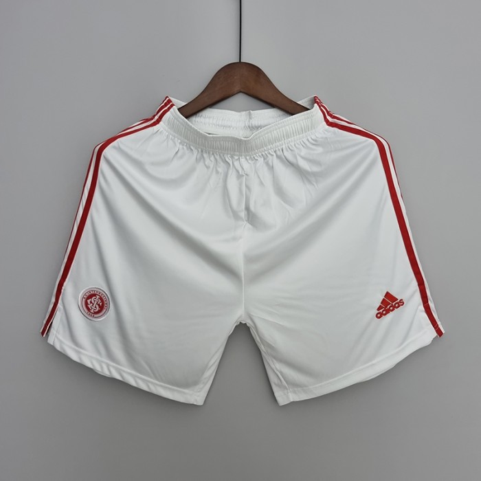 22/23 Sport Club Internacional Shorts White Shorts Jersey-6019273