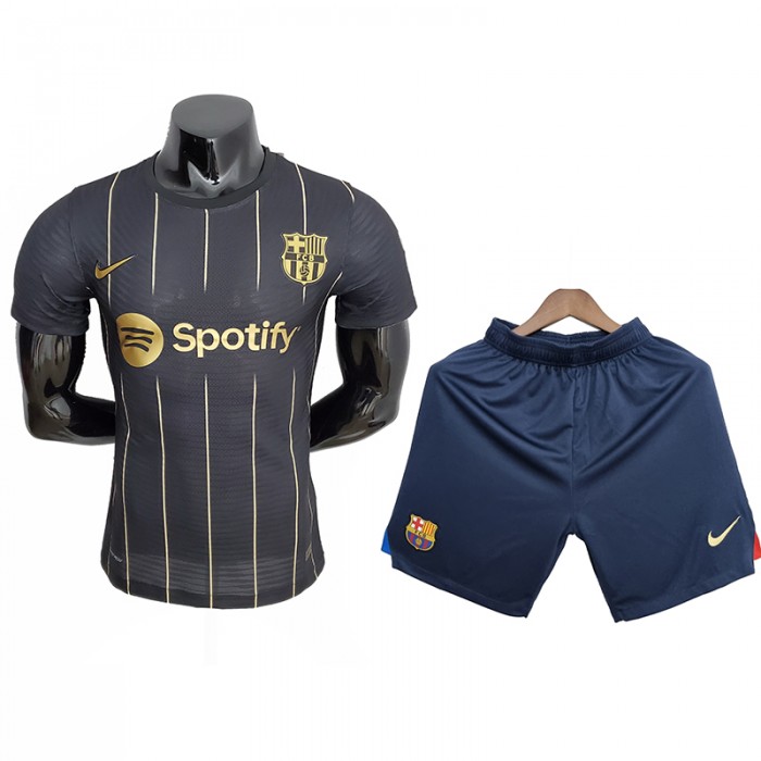 Barcelona kit Training Suit Shorts Kit Jersey (Shirt + Short )-3726458