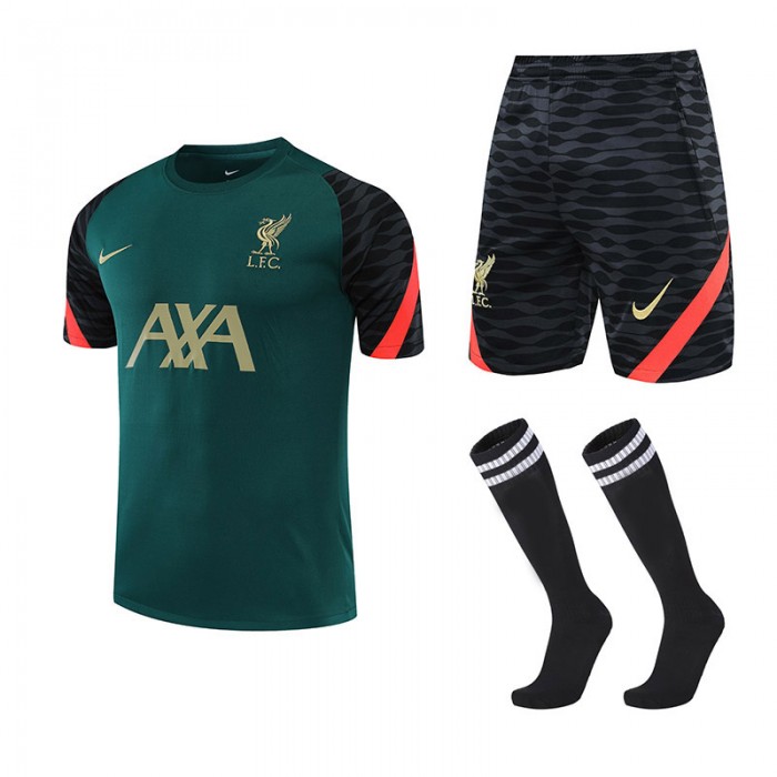 Liverpool kit Training Suit Shorts Kit Jersey (Shirt + Short + Sock)-326063