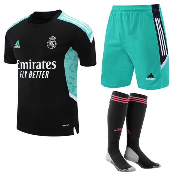Real Madrid kit Training Suit Shorts Kit Jersey (Shirt + Short + Sock)-4926334