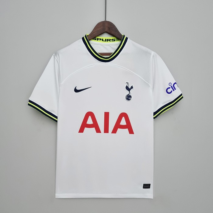 22/23 Tottenham Hotspur home White Jersey version short sleeve-5607234