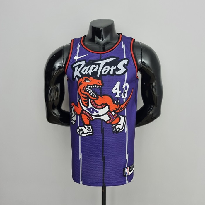 Toronto Raptors SIAKAM #43 Purple NBA Jersey-878564