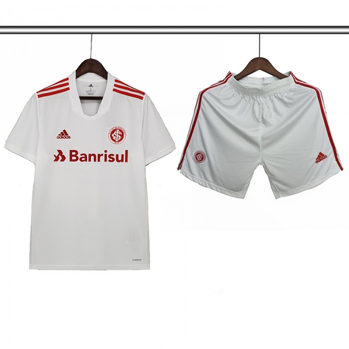 22/23 Sport Club Internacional White kit Training Suit Shorts Kit Jersey (Shirt + Short )-4275305