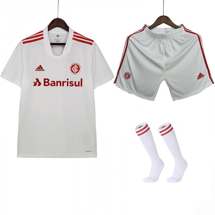 22/23 Sport Club Internacional White kit Training Suit Shorts Kit Jersey (Shirt + Short +Sock )-1637354
