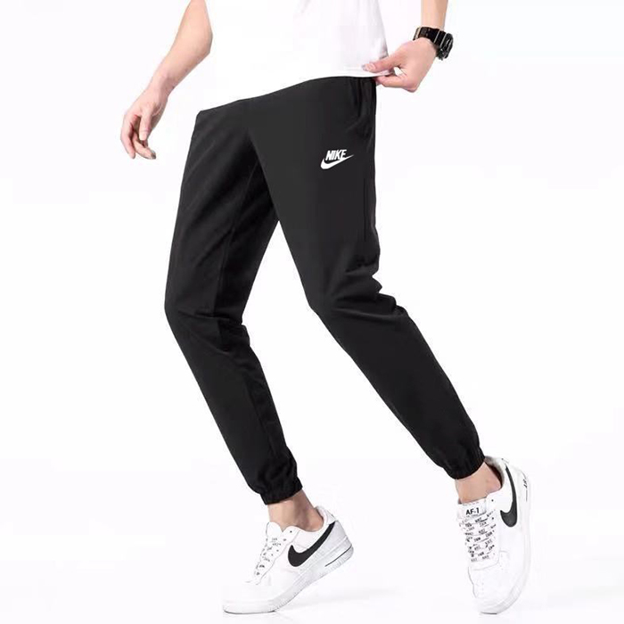 Fashion Casual Long Pants-Black-7040837