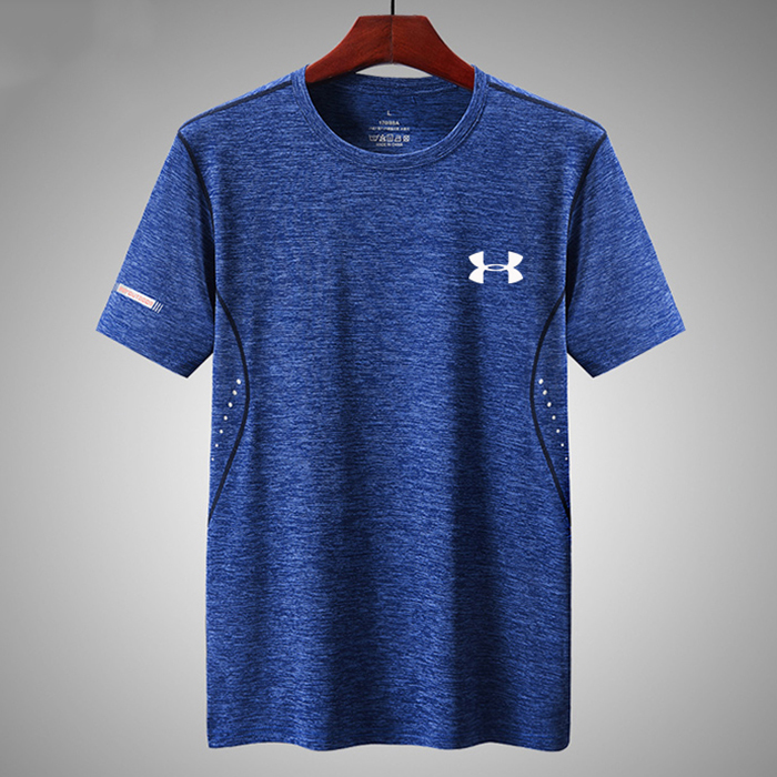 Fashion Summer Short sleeve T-shirt-Blue-8992577