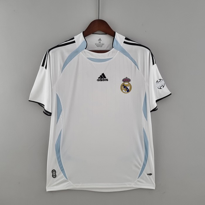 22/23 Real Madrid Pre-match Uniform White Jersey version short sleeve-2109773