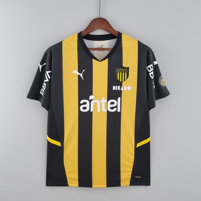 22/23 Atlético Peñarol home Jersey version short sleeve-6248088
