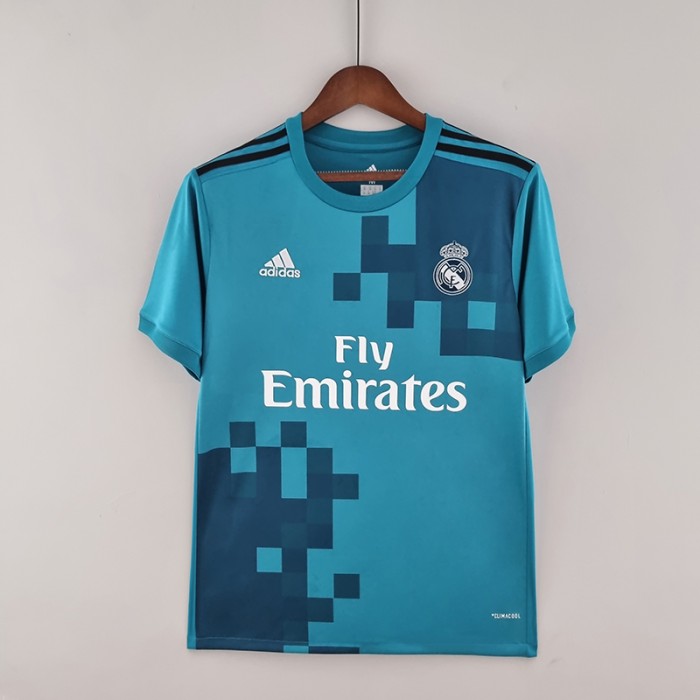 Retro Real Madrid 17/18 Third away Jersey version short sleeve-7362043
