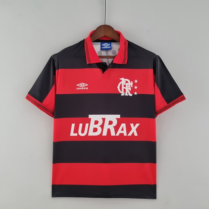 Retro Flamengo 92/93 home Jersey version short sleeve-3266627