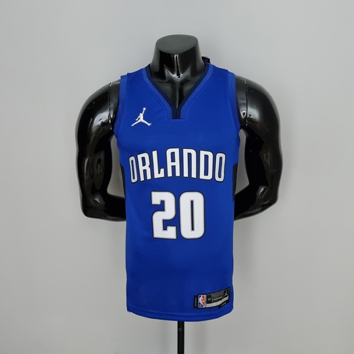 75th Anniversary Fultz#20 Orlando Magic Blue NBA Jersey-8082259