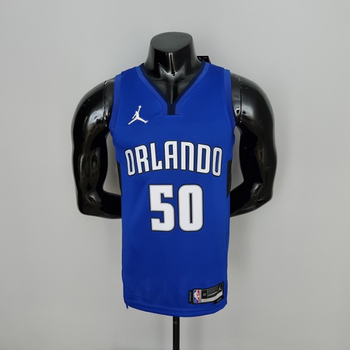 75th Anniversary Anthony#50 Orlando Magic Blue NBA Jersey-7092906