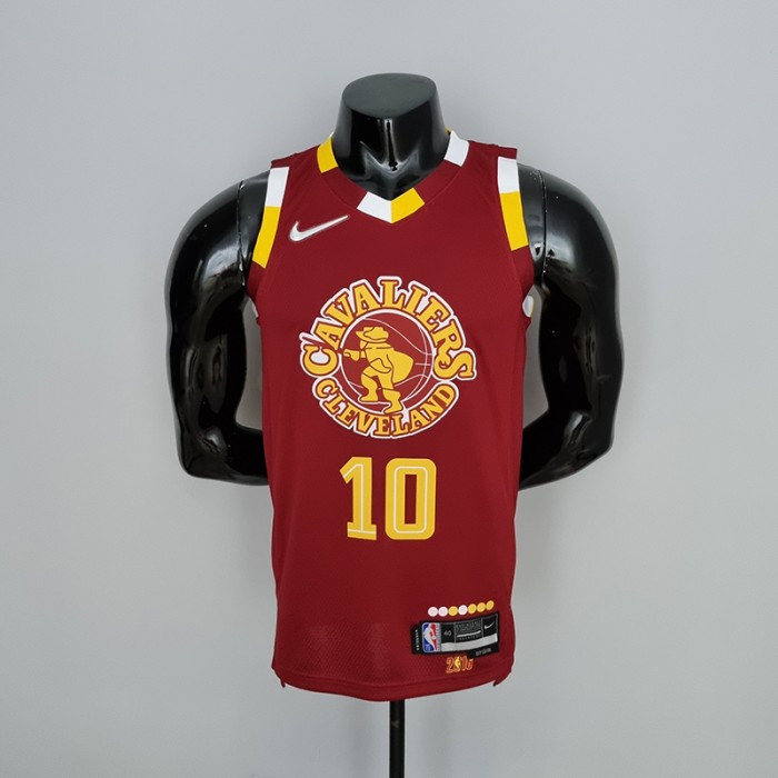 2022 Cleveland Cavaliers GARLAND#10 Urban Edition Red NBA Jersey-7551509