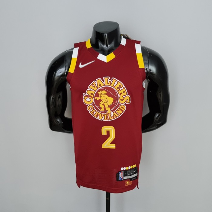 2022 Cleveland Cavaliers Irving#2 Urban Edition Red NBA Jersey-3565054