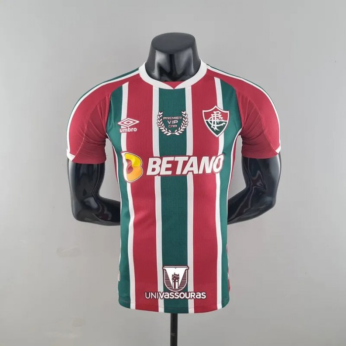 22/23 all sponsors Fluminense Home Jersey version short sleeve (player version)-5427831