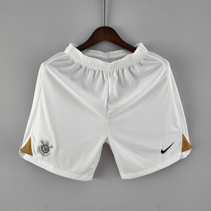 22/23 Corinthians White Jersey Shorts-3742461