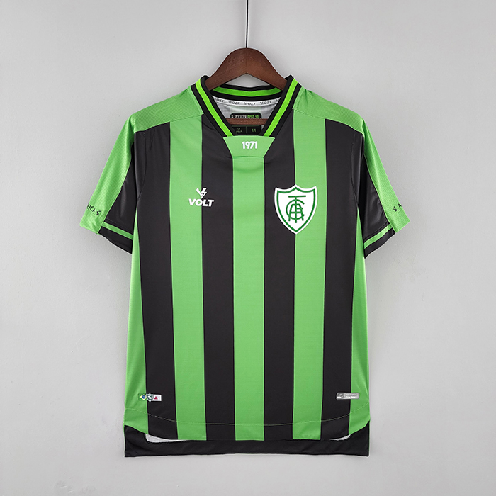 22/23 Mineiro America Green Black Jersey version short sleeve-182375