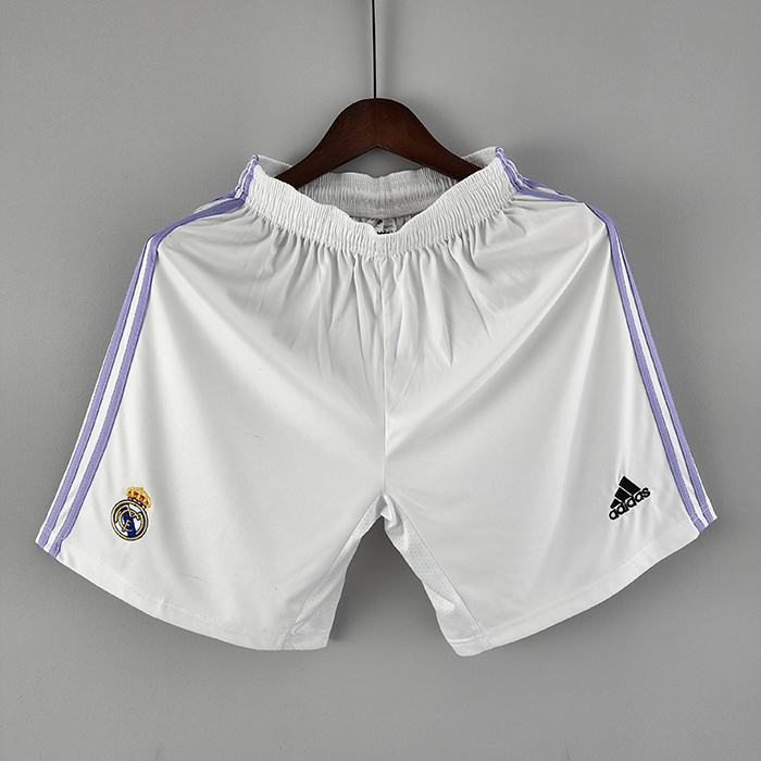 22/23 Real Madrid Home Shorts White Shorts Jersey-313783