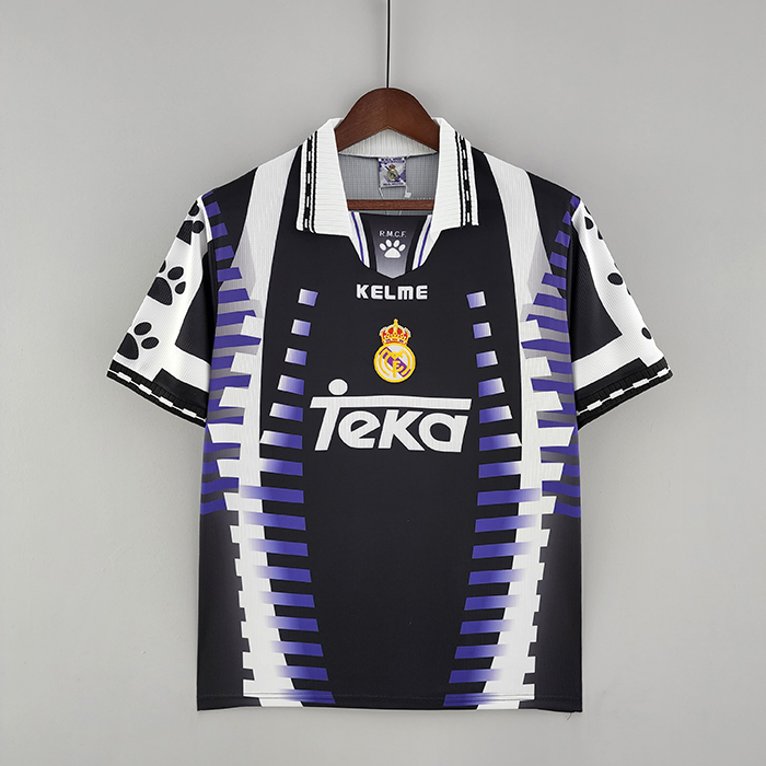 Retro Real Madrid 97/98 Third away Jersey version short sleeve-3213630