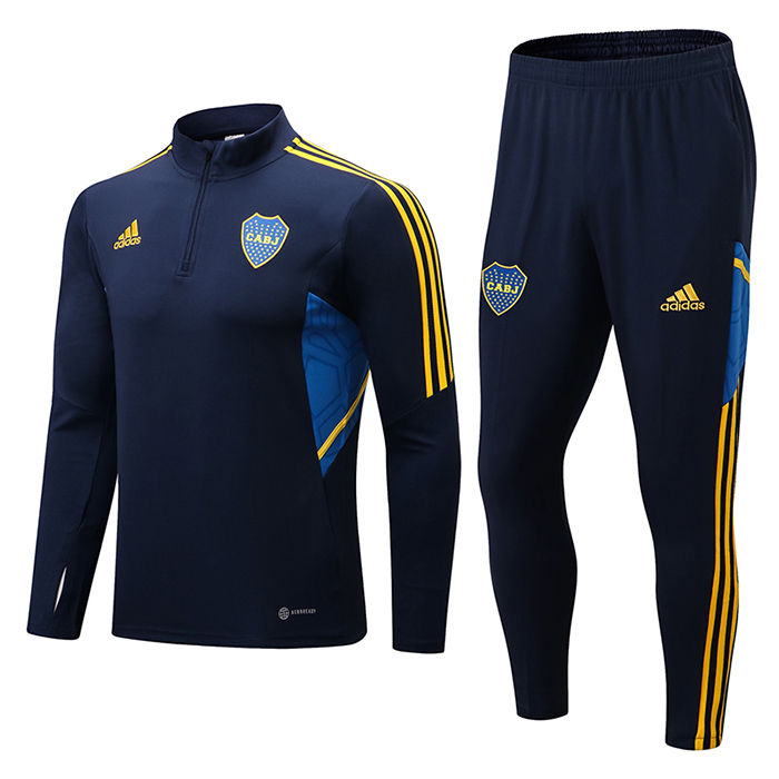 22/23 Boca Juniors Navy Blue Edition Classic Jacket Training Suit (Top+Pant)-930542