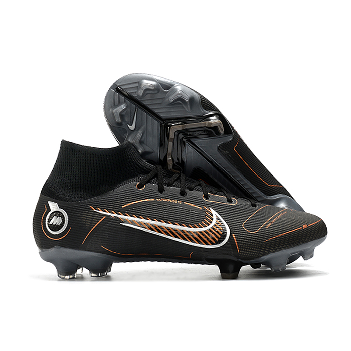 Superfly 8 Elite FG Soccer Shoes-Black/Gold-3391454