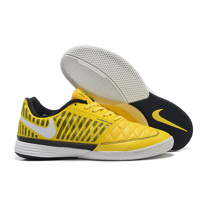 Lunar Gato II IC Soccer Shoes-Yellow/Black-4891153