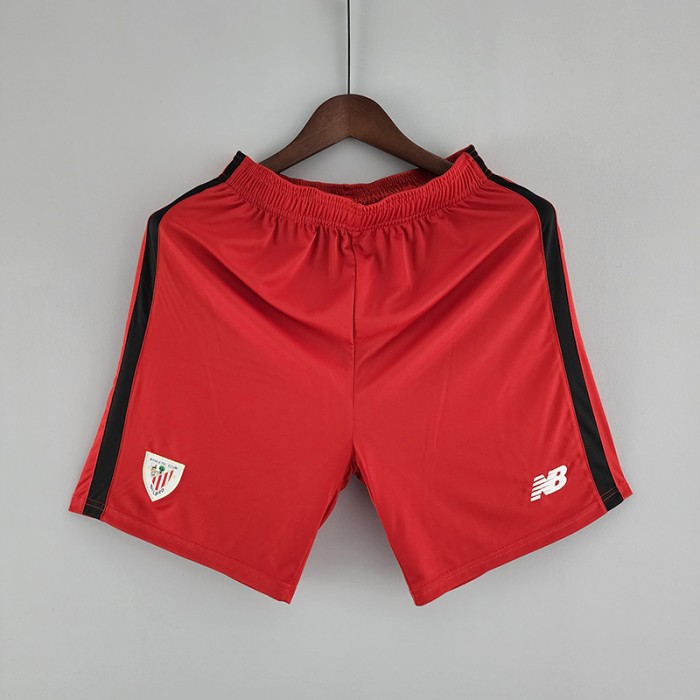 22/23 Athletic Bilbao Shorts home Red Jersey Shorts-2110917