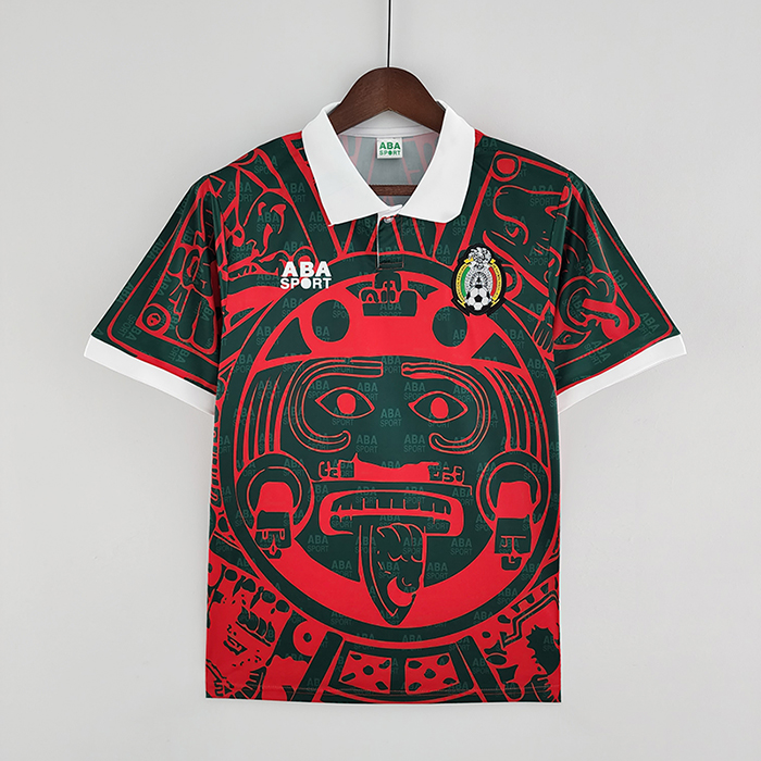 Retro 1997 Mexico Fourth Away Jersey version short sleeve-8756466