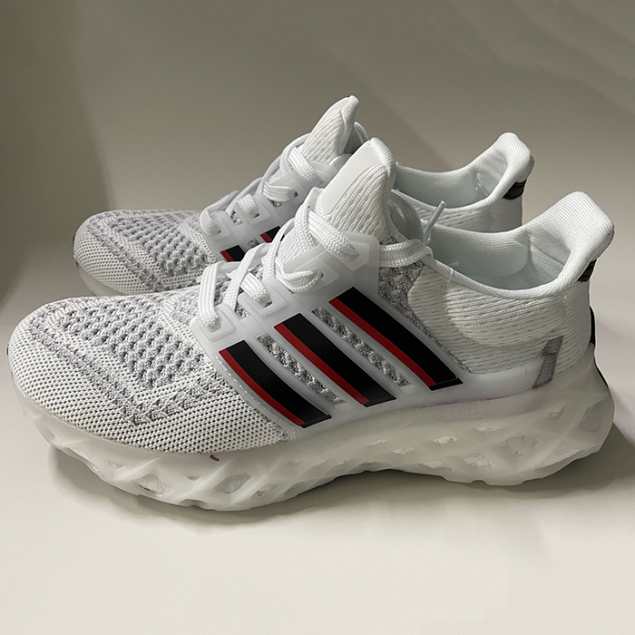 Ultra Boost UB Running Shoes-White/Red-8120765