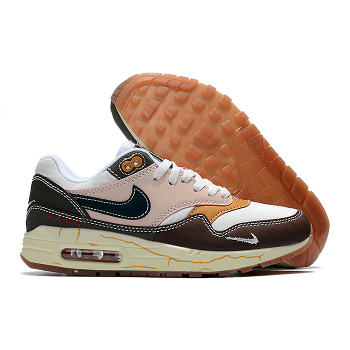 AIR MAX 1 Running Shoes-Green/White-9454052
