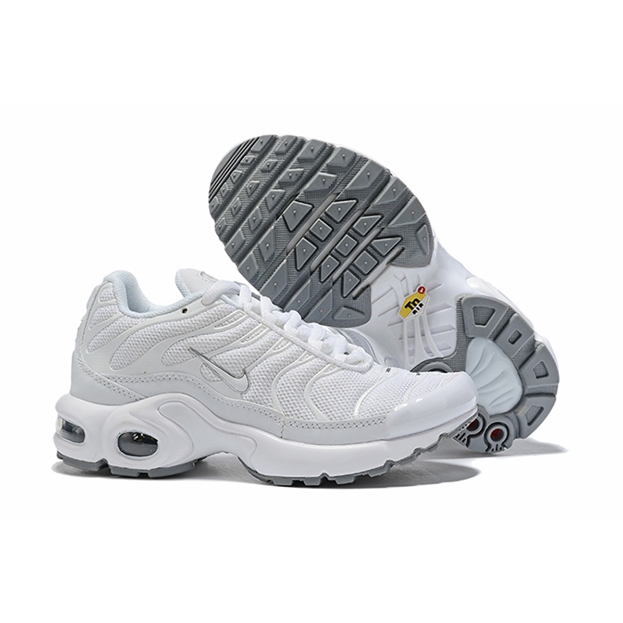 Air Max Plus TN Running Shoes-All White-5113718