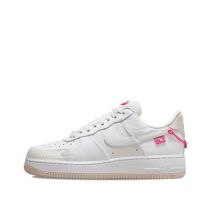 Air Force 1 AF1 Running Shoes-White/Pink-9955262