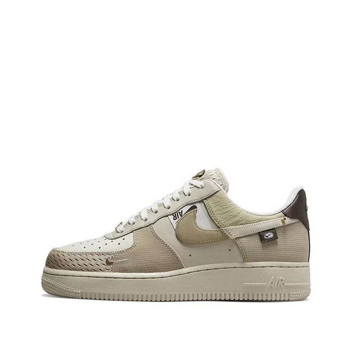 Air Force 1 AF1 Running Shoes-White/Gray-5228321