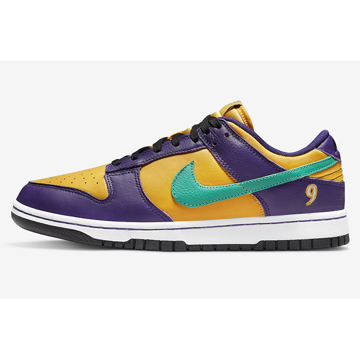 SB Dunk Low Lisa Leslie Running Shoes-Purple/Yellow-3814329