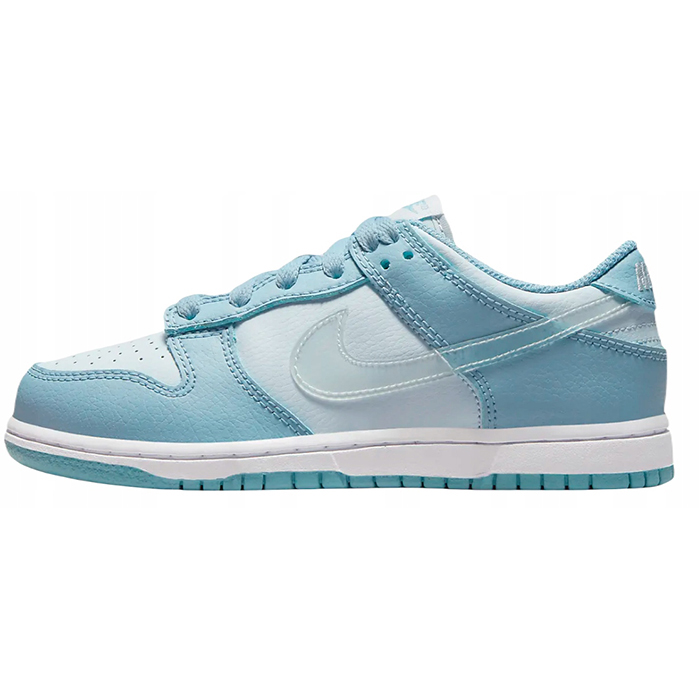 SB DUNK LOW GS AURA CLEAR Running Shoes-Blue/White-7926930