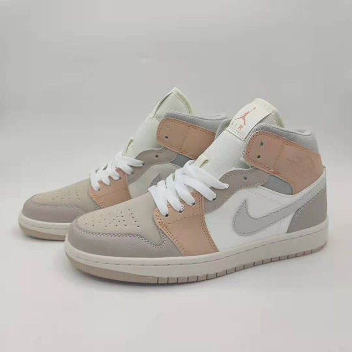 AJ1 Air Jordan 11 Running Shoes-White/Gray-2183915