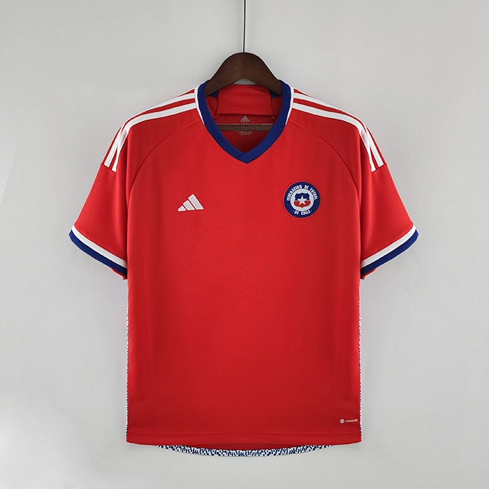 2022 Chile home Red Jersey version short sleeve-5829608