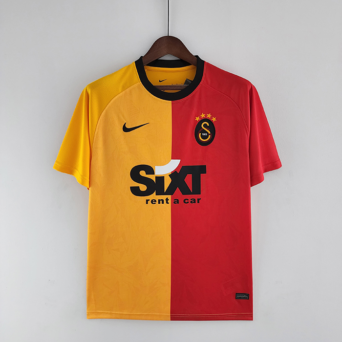 22/23 Galatasaray S.K. home Yellow Red Jersey version short sleeve-8611277