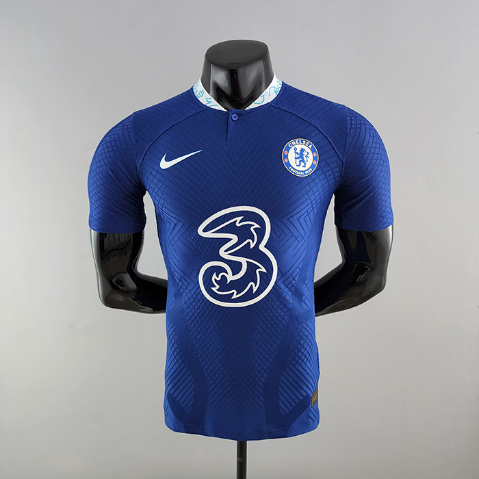 22/23 Chelsea home Blue Jersey version short sleeve (player version)-8253147