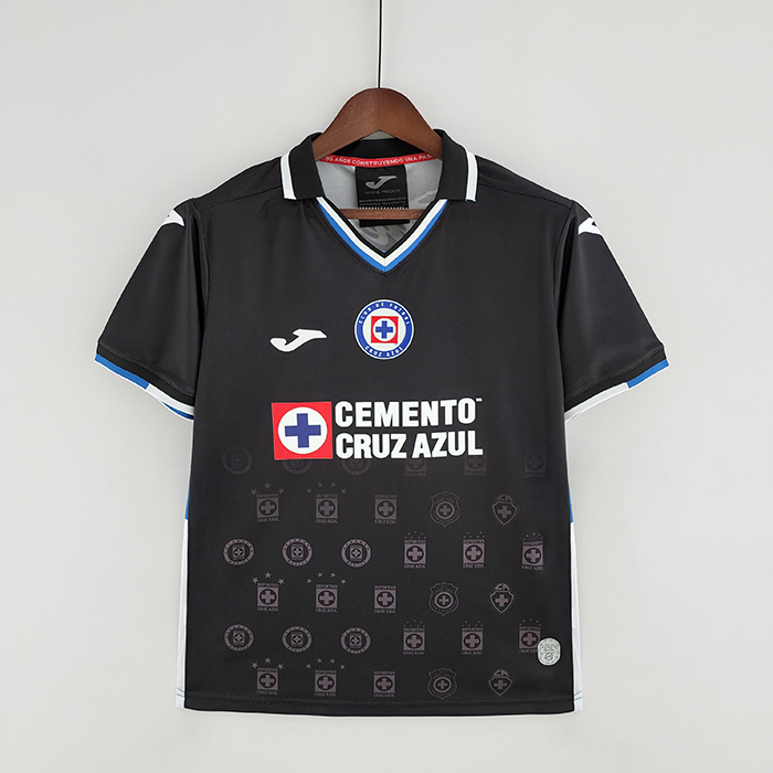 22/23 Cruz Azul third away Black Jersey version short sleeve-3628393